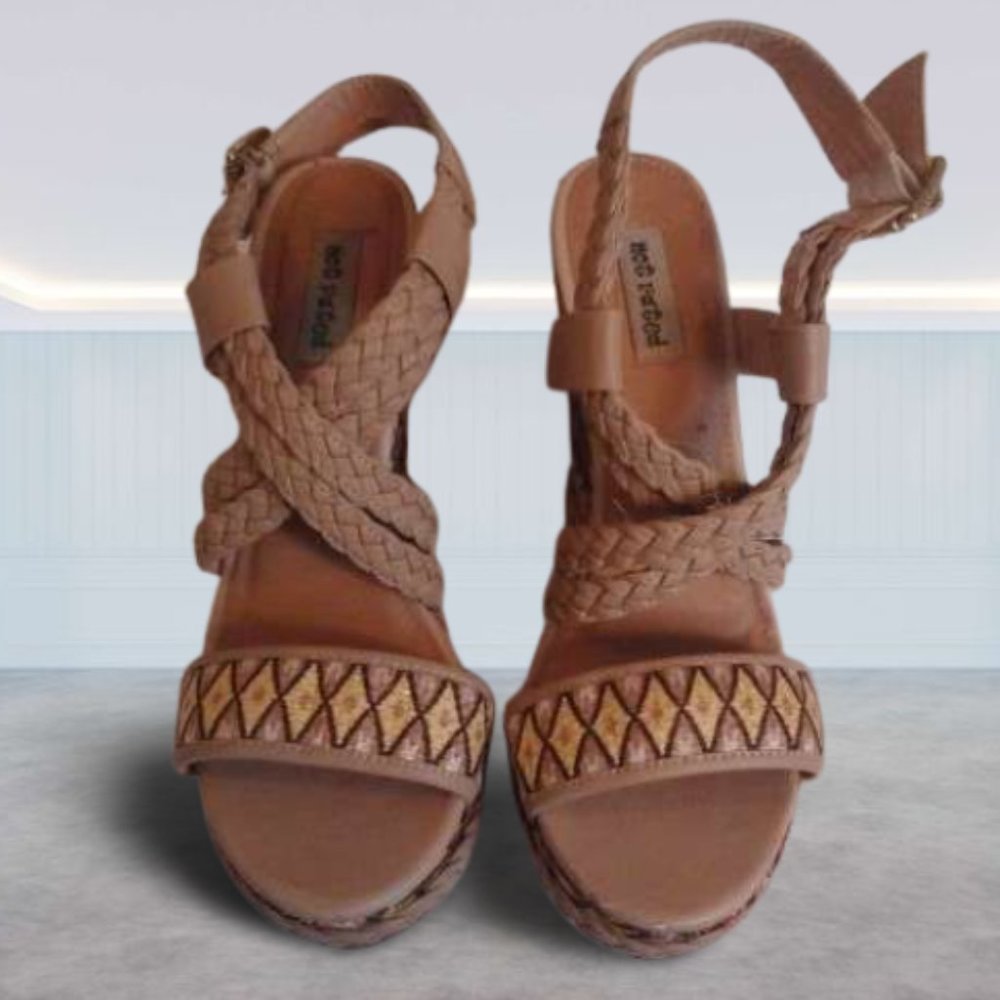 NOT RATED PLATFORM WEDGE, SIZE 8